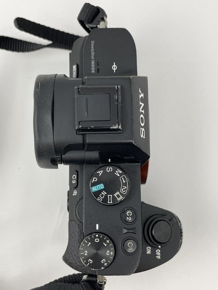 U339【ジャンク品】 SONY α7 II ILCE-7M2 ボディミラーレス一眼カメラ ブラックの画像4