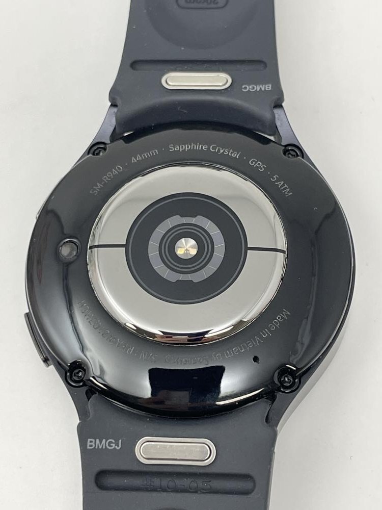 1138【美品】 Samsung Galaxy Watch6（ギャラクシーウォッチ6）44mm SM-R940 ブラック スマートウォッチの画像3