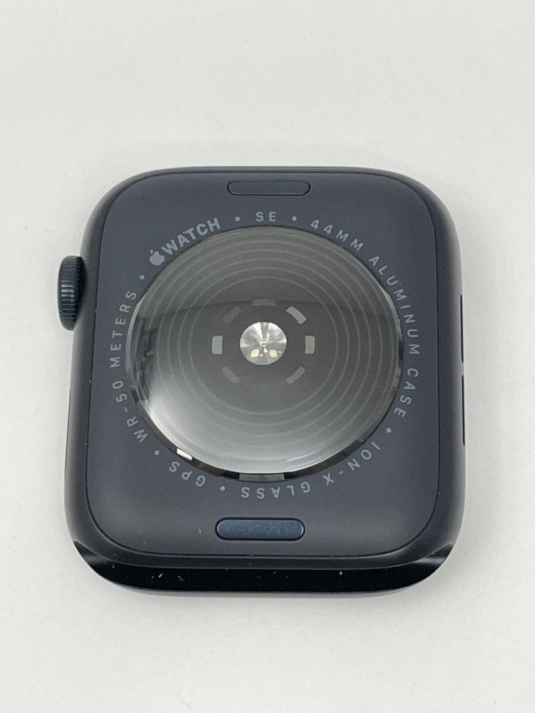 2304【美品・保証有】 Apple Watch SeriesSE2 GPS 44mm ミッドナイトアルミニウムケース スポーツバンド バッテリー100％の画像3