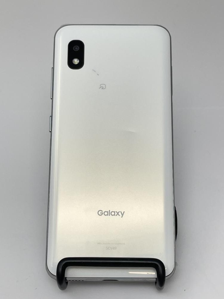 980【動作確認済・制限○ 白ロム】デモ機 Galaxy A21 シンプル SCV49 au ホワイトの画像3