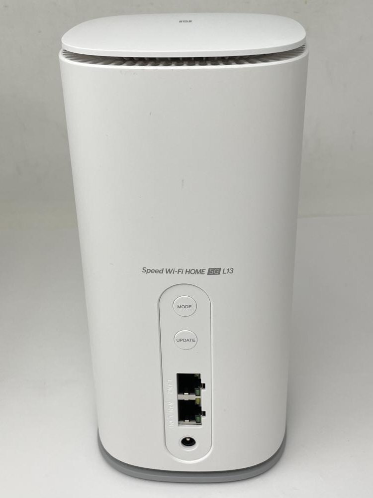 957【超美品】 Speed WiFi HOME 5G L13 ZTR02 ルーター ホワイトの画像3