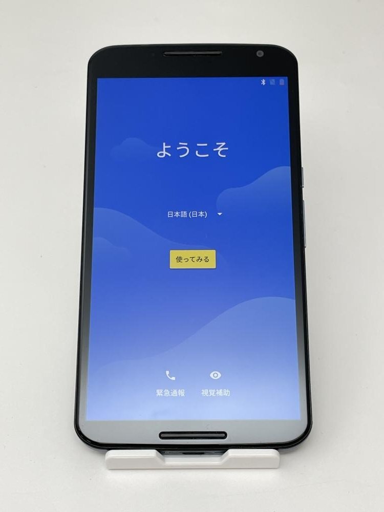 1101【美品】 Nexus 6 XT-1100 SIM フリー グレーの画像1