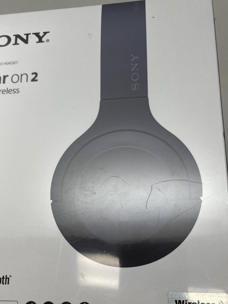 612【新品未開封】 SONY h.ear on 2 Mini Wireless WH-H800 ワイヤレス ヘッドフォン ブラック_画像4