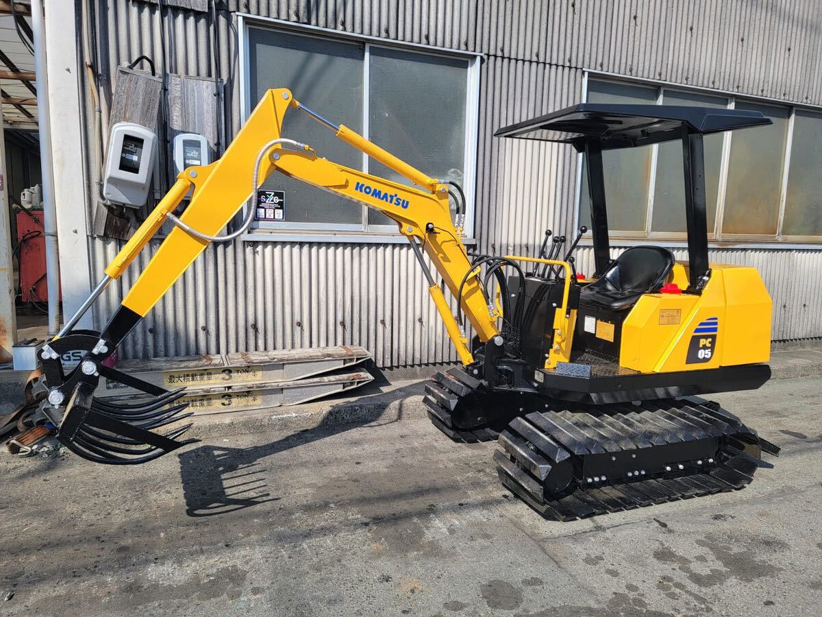  Komatsu Mini экскаватор PC05-5 железные гусеницы покупка в обмен на старую модель с доплатой возможность 