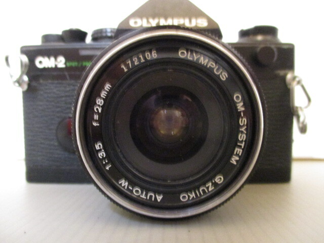 OLYMPUS オリンパス OM-2 OM-SYSTEM Q.ZUIKO AUTO-W 1:3.5 f=28mmの画像4