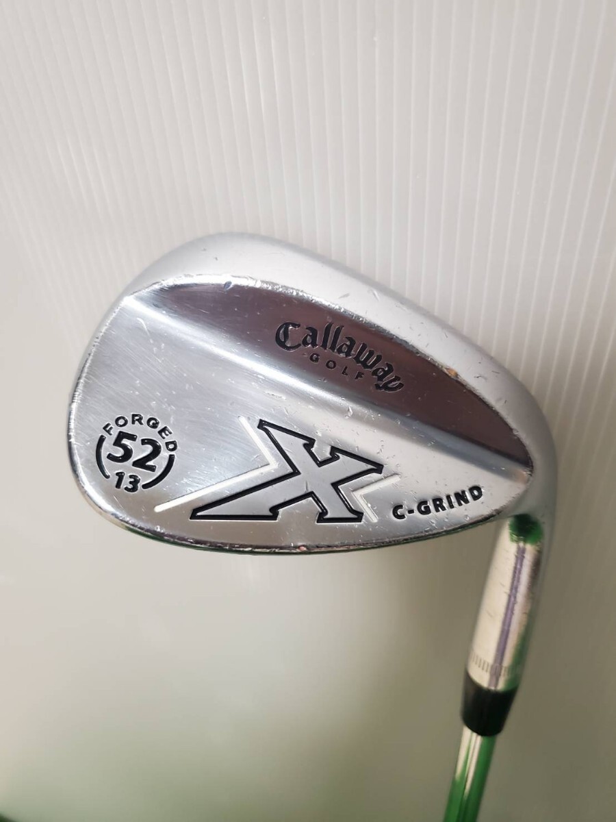 Callaway X FORGED キャロウェイ X フォージド ウェッジ 52度 アプローチウェッジ ミルキークロム ダイナミックゴールド の画像1