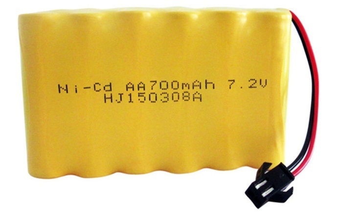 即決 7.2V 700mA SMコネクタ 互換 Ni-Cd ニカド ニッカド電池 単3×6本型 充電 電池 バッテリー 即納可能 特定記録発送の画像1