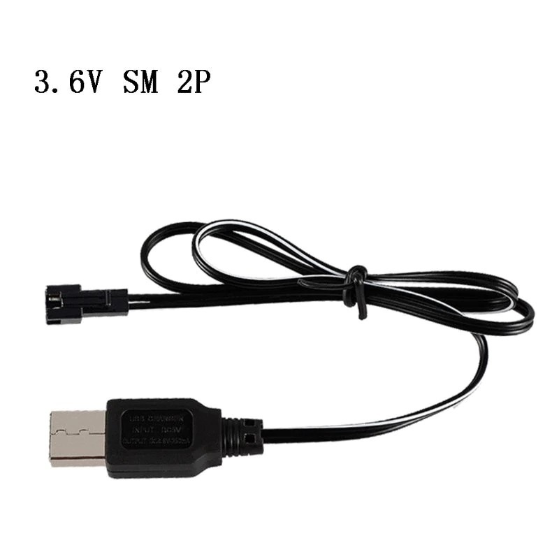 USB charger SM 2P plug 3.6V. Ni-CD / 3.6V nickel water element battery for 3.6V. USB charger immediate payment 