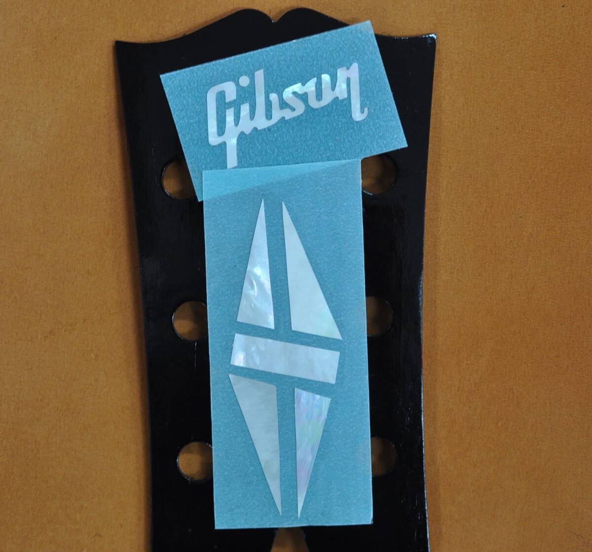 *Gibson [ жемчуг ракушка наклейка открытый точка модель бриллиант * in Ray комплект ] Gibson Logo *