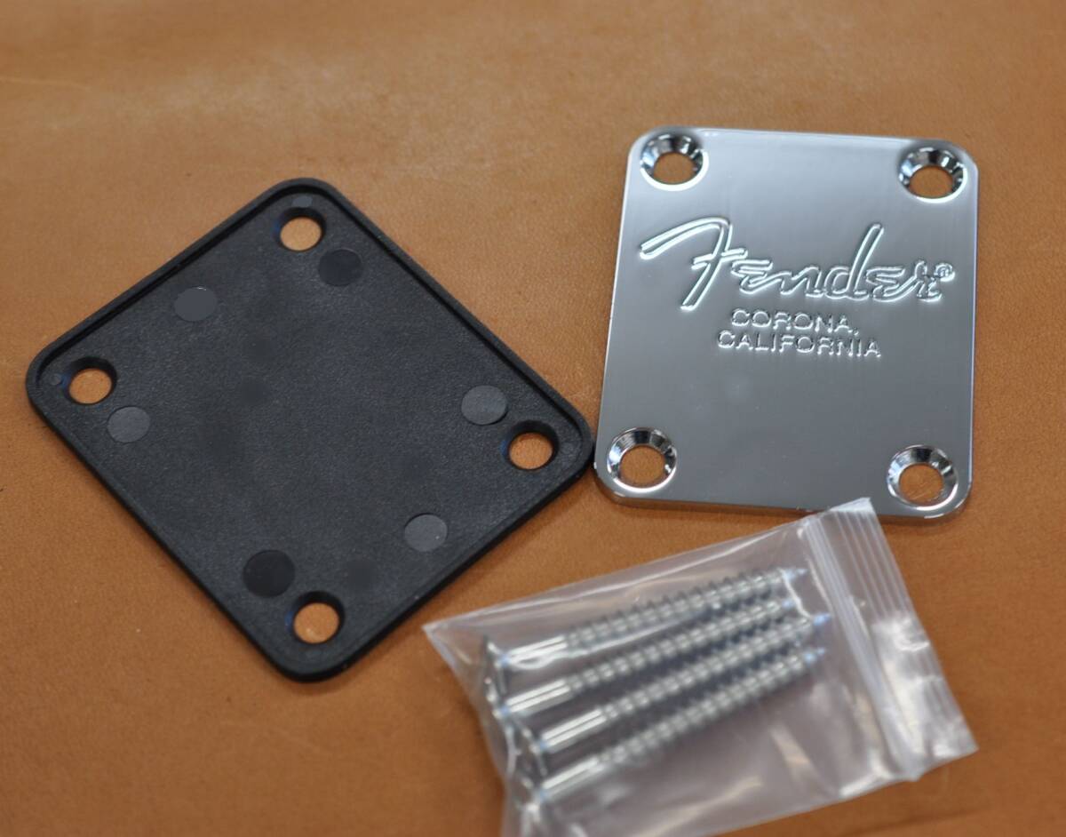 ★FenderVintage-Style Neck Plate フェンダー ネックプレート(クローム） ★の画像4