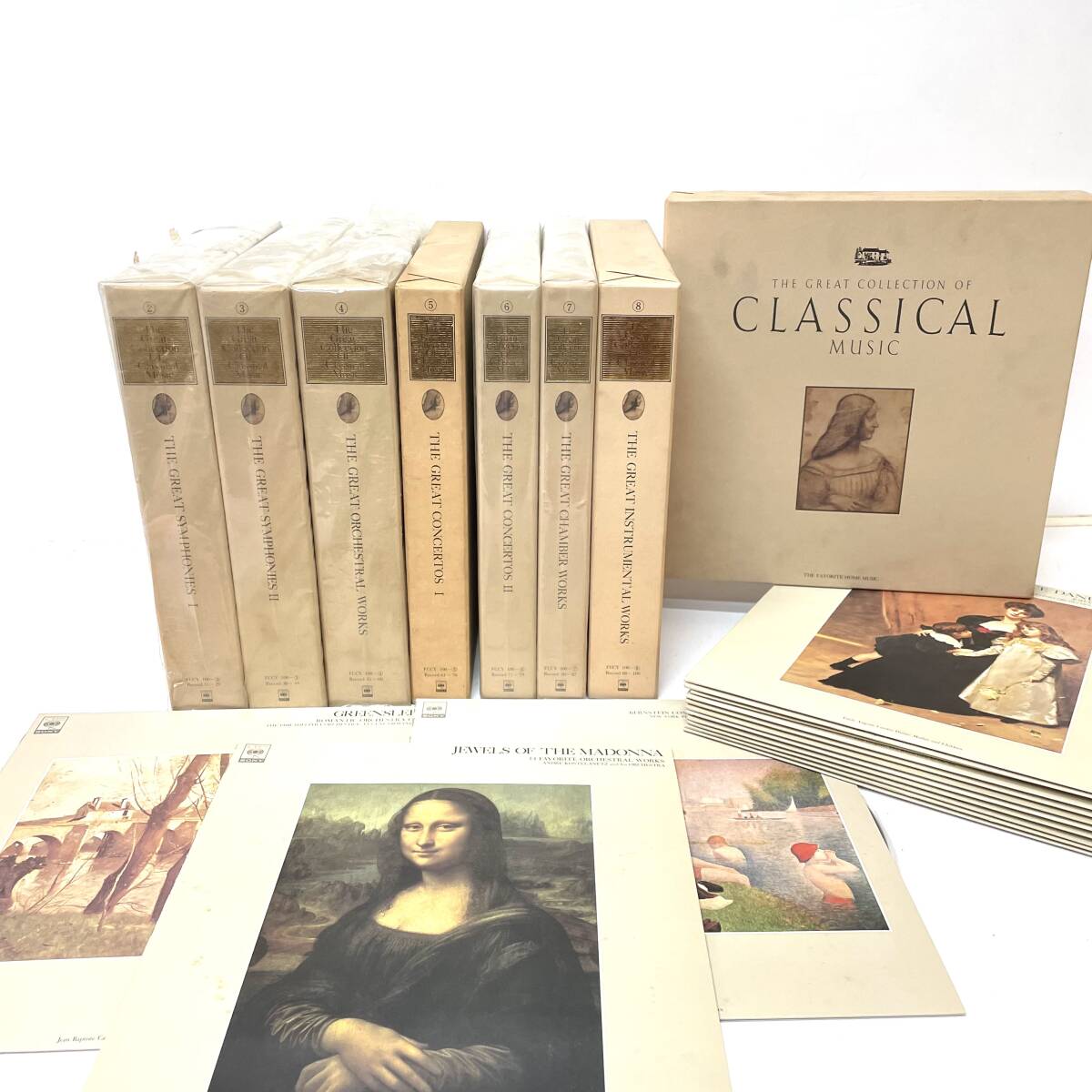 THE GREAT COLLECTION OF CLASSICAL MUSIC クラシック LPレコード◆未開封４巻有り世界クラシック音楽大系 発送※重量有り 180サイズ_画像1