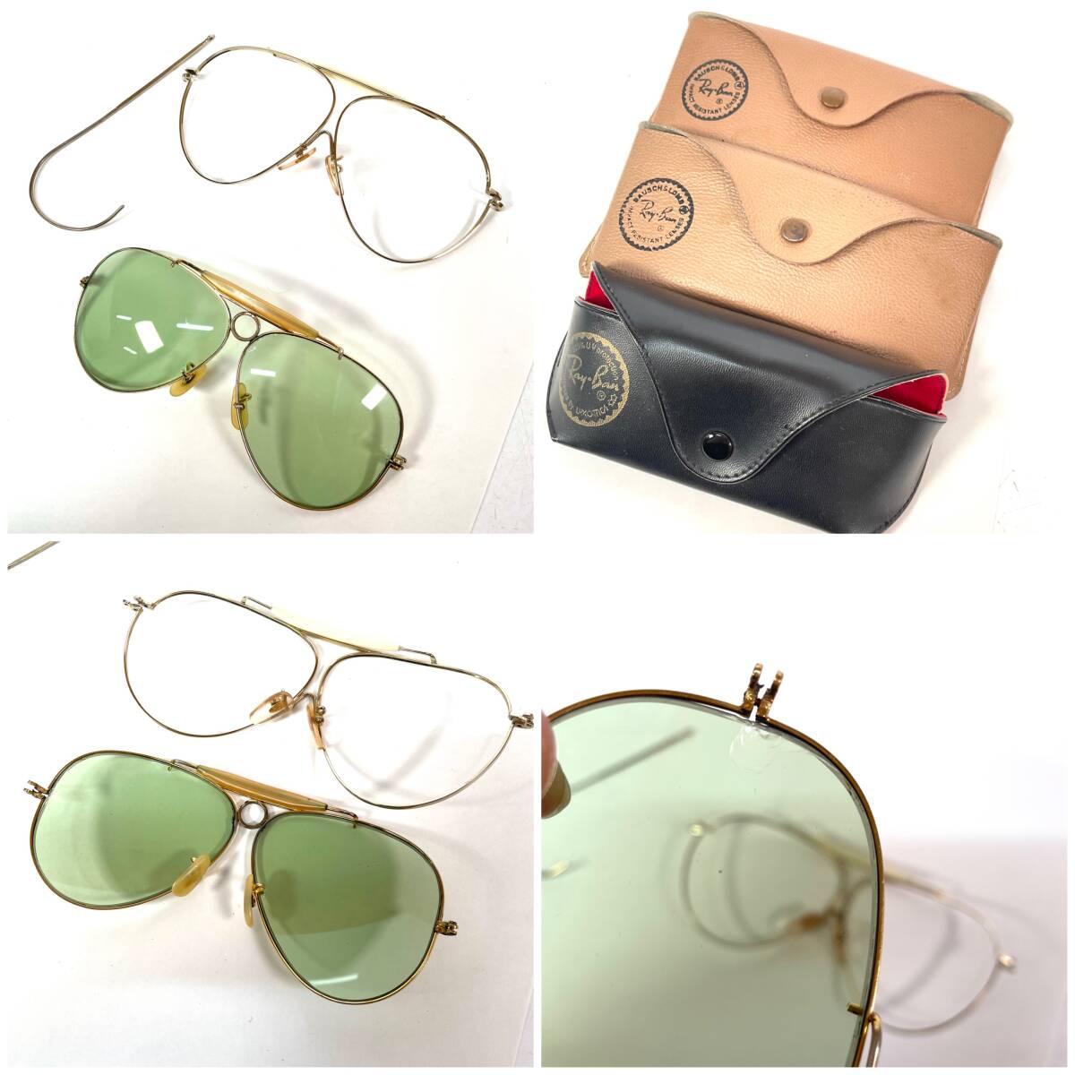 ブランド メガネ サングラス 眼鏡 まとめ 大量 DITA/Ray Ban renoma/LANCEL/ジョルジオアルマーニ/DOMANI レイバンARMANI 等 ジャンク現状_画像3