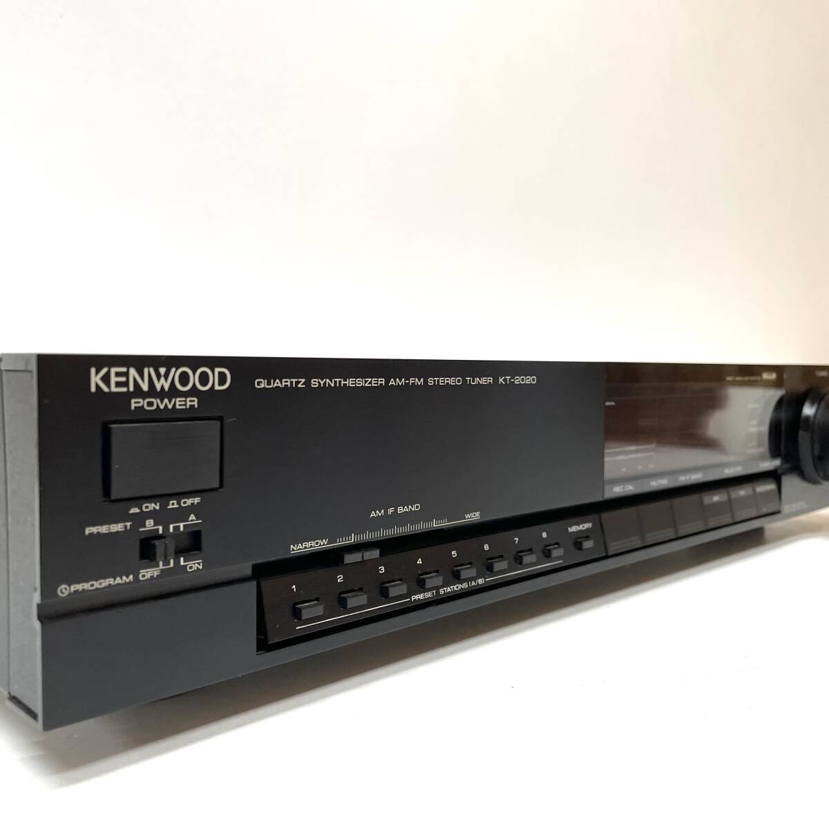 KENWOOD ケンウッド KT-2020 FM/AMチューナ 簡易音出し確認済の画像1