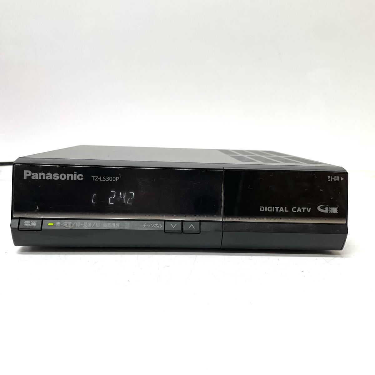 Panasonic パナソニック デジタル CATV チューナー TZ-LS300P 中古 本体のみ ◆通電確認のみの画像2