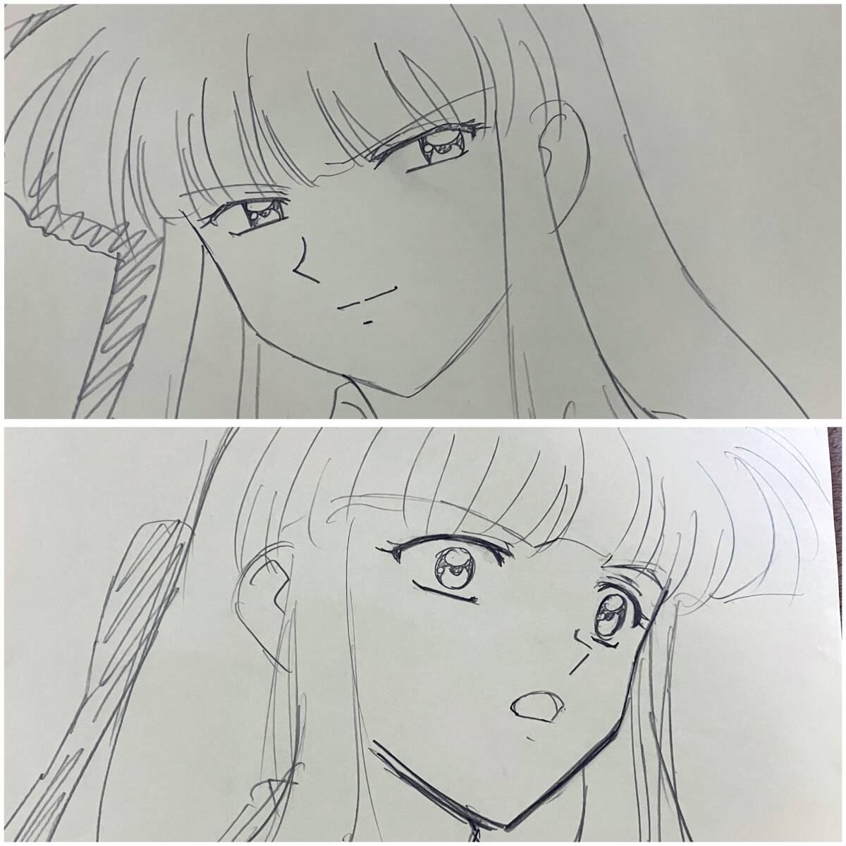 Yahoo!オークション - 犬夜叉 原画 6枚セット 桔梗/セル画 Cel Yahoo!オークション - 犬夜叉 原画 6枚セット 桔梗/セル画 Cel