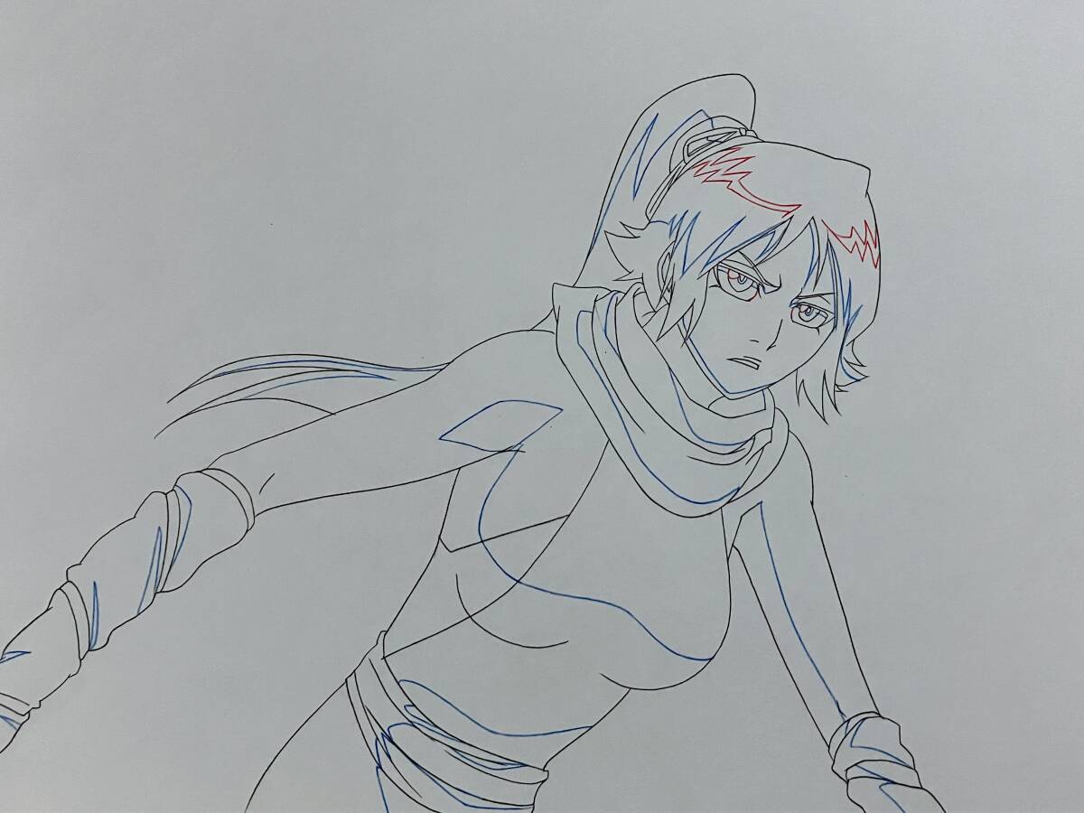 ブリーチ 原画 15枚セット 夜一／genga [セル画 Cel]の画像3