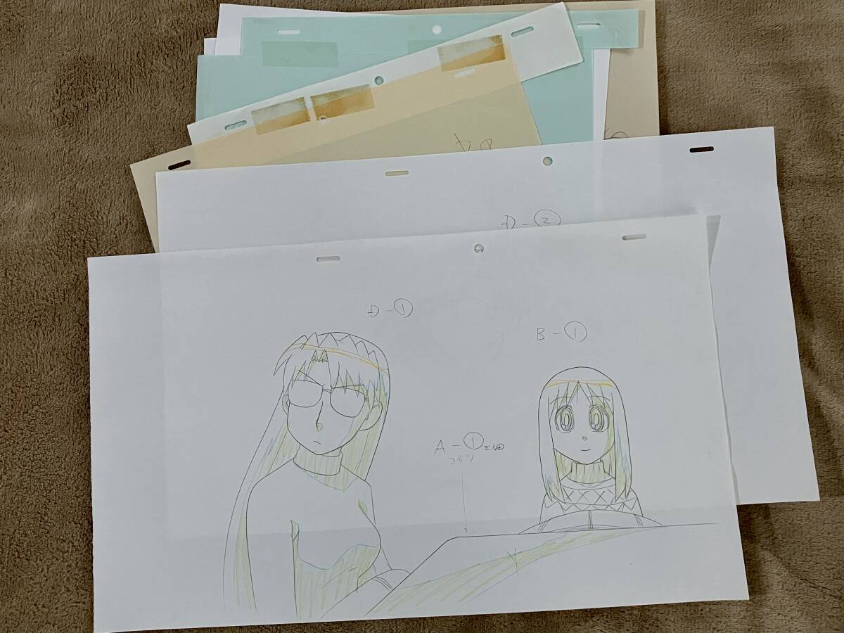 あずまんが大王 原画 18枚セット ／genga [セル画 Cel]の画像5