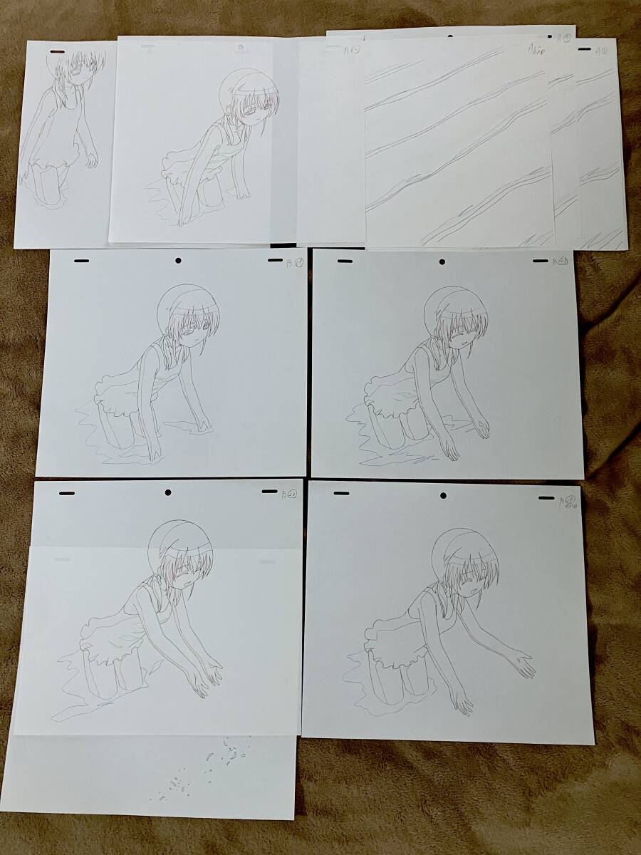 ぴたテン 原画 25枚セット 紫亜／genga [セル画 Cel] U_画像3