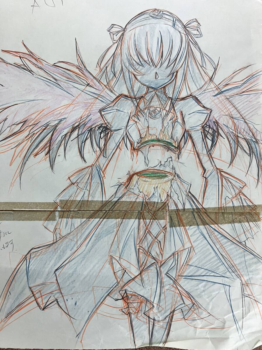 Yahoo!オークション - ローゼンメイデン 原画 水銀燈/Genga Yahoo!オークション - ローゼンメイデン 原画 水銀燈/Genga