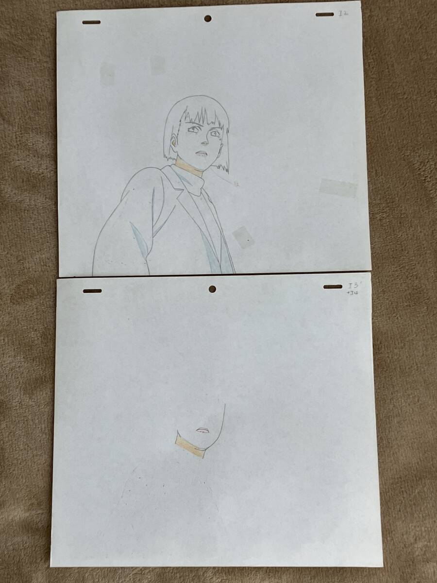 千年女優 原画 2枚セット 藤原千代子／ MILLENNIUM ACTRESS／[セル画 Genga Cel] 今敏の画像3