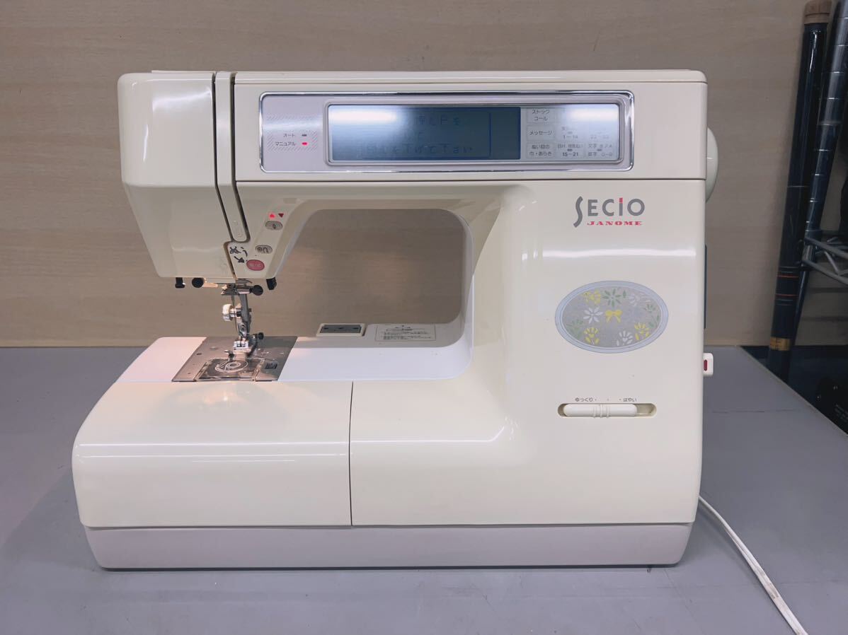 ジャノメ JANOME ミシン SECIO セシオ 8200 手工芸 ハンドクラフトの画像1