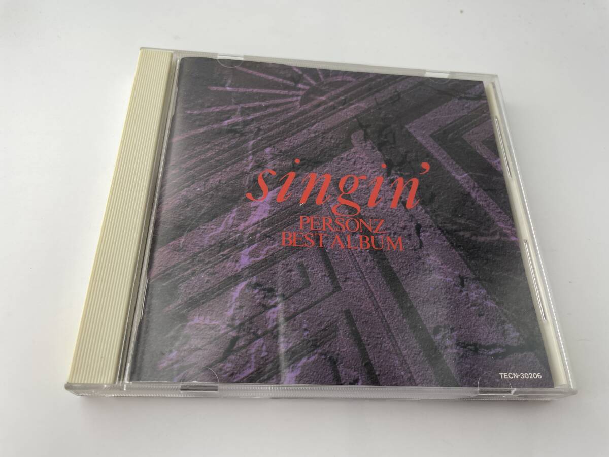 singin' CD PERSONZ パーソンズ 2H1-04: 中古の画像1