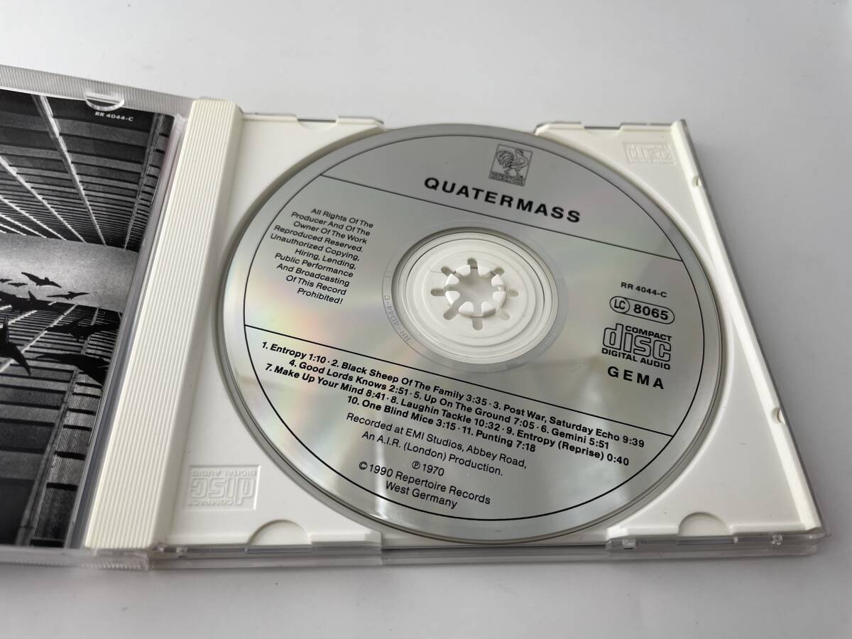 Quatermass CD Quatermass & The Pit Quatermass クォーターマス 2H5-04: 中古