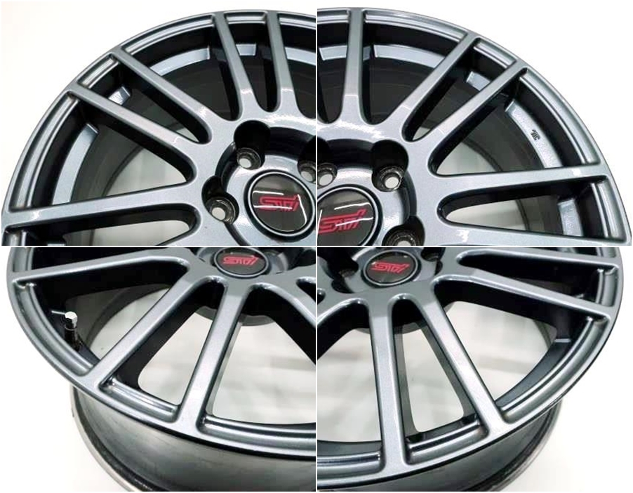 STI wheel 4 pcs set * 8.5J OFF+55 * GRB GVB Impreza / VAB VAG