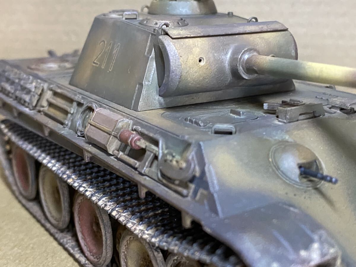 ドイツ陸軍 SS第1戦車師団211号車 仕様 1/48 完成品の画像5