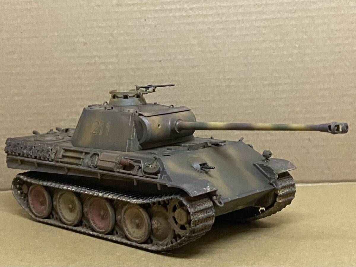 ドイツ陸軍 SS第1戦車師団211号車 仕様 1/48 完成品_画像2