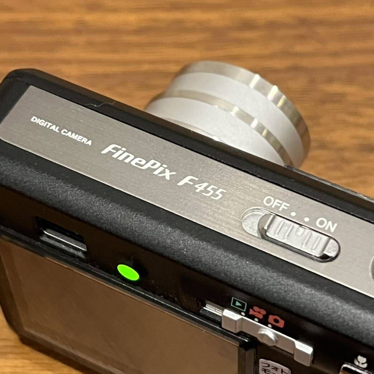1円〜FUJIFILM FinePix F455 デジカメ コンパクトデジタルカメラ 起動確認○ 液晶難ありの画像7