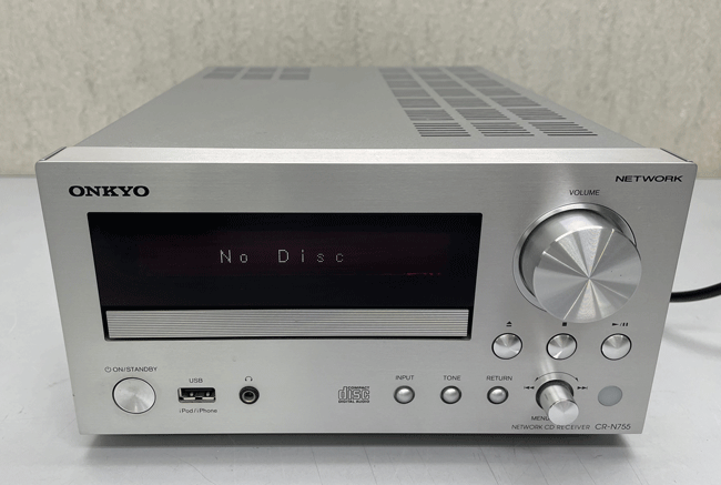 ONKYO Onkyo CR-N755 network CD receiver junk 