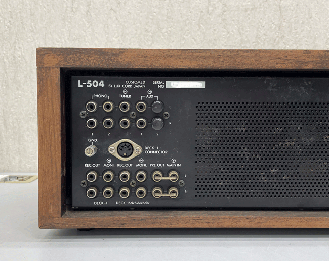 Yahoo!オークション - ラックスマン LUXMAN L-504 ジャンク品