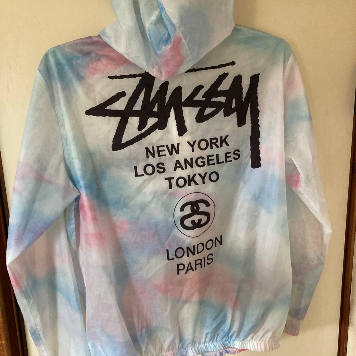 中古stussy  ナイロンパーカーサイズL