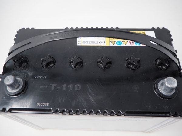 T-110 バッテリー 再生バッテリー (中古品) アイドリングストップ送料無料(沖縄・離島・北海道は除く）の画像3