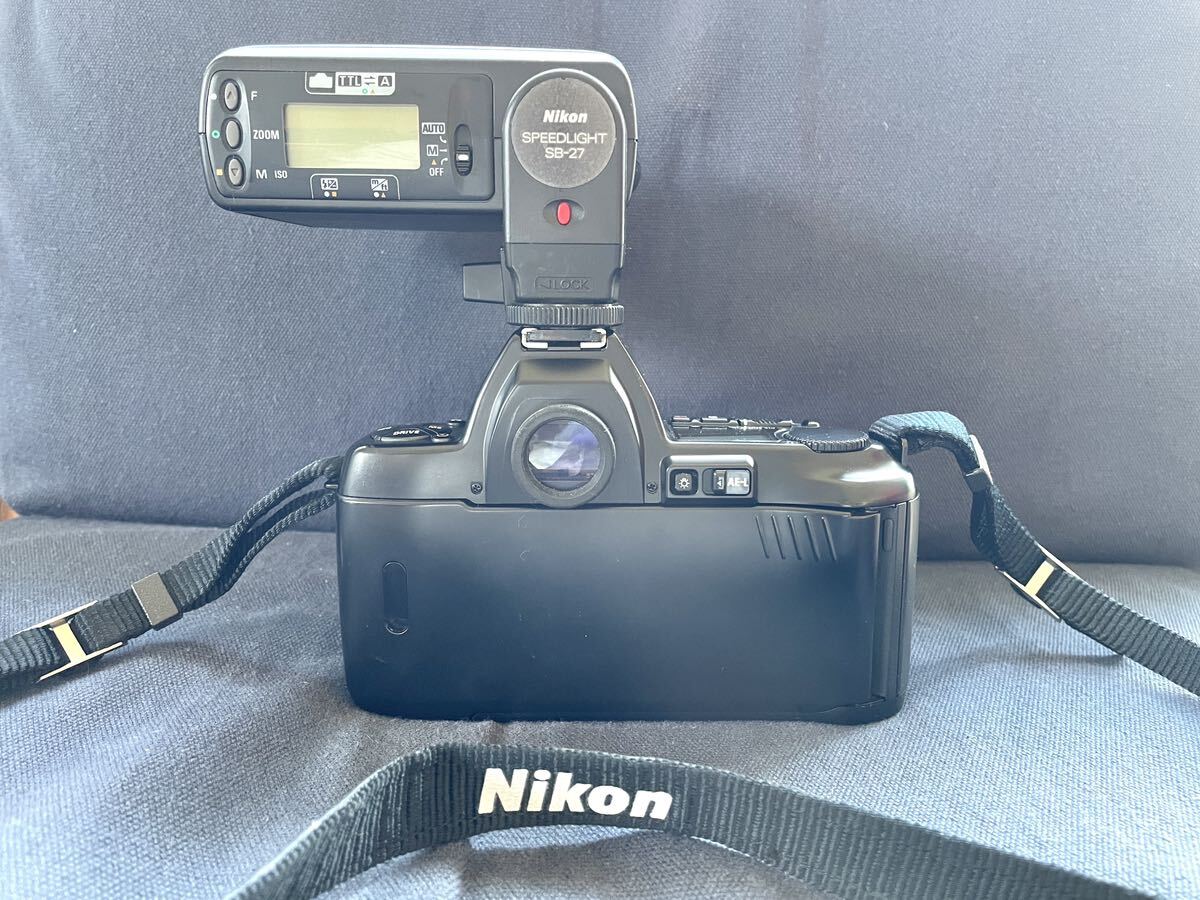 Nikon F-801s フィルムカメラ レンズ 動作未確認の画像4