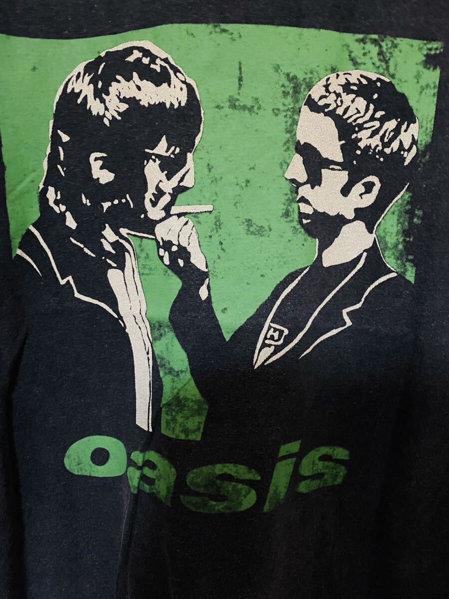 オアシス　oasis Tシャツ　GIANT製 XL 新品未使用_画像3