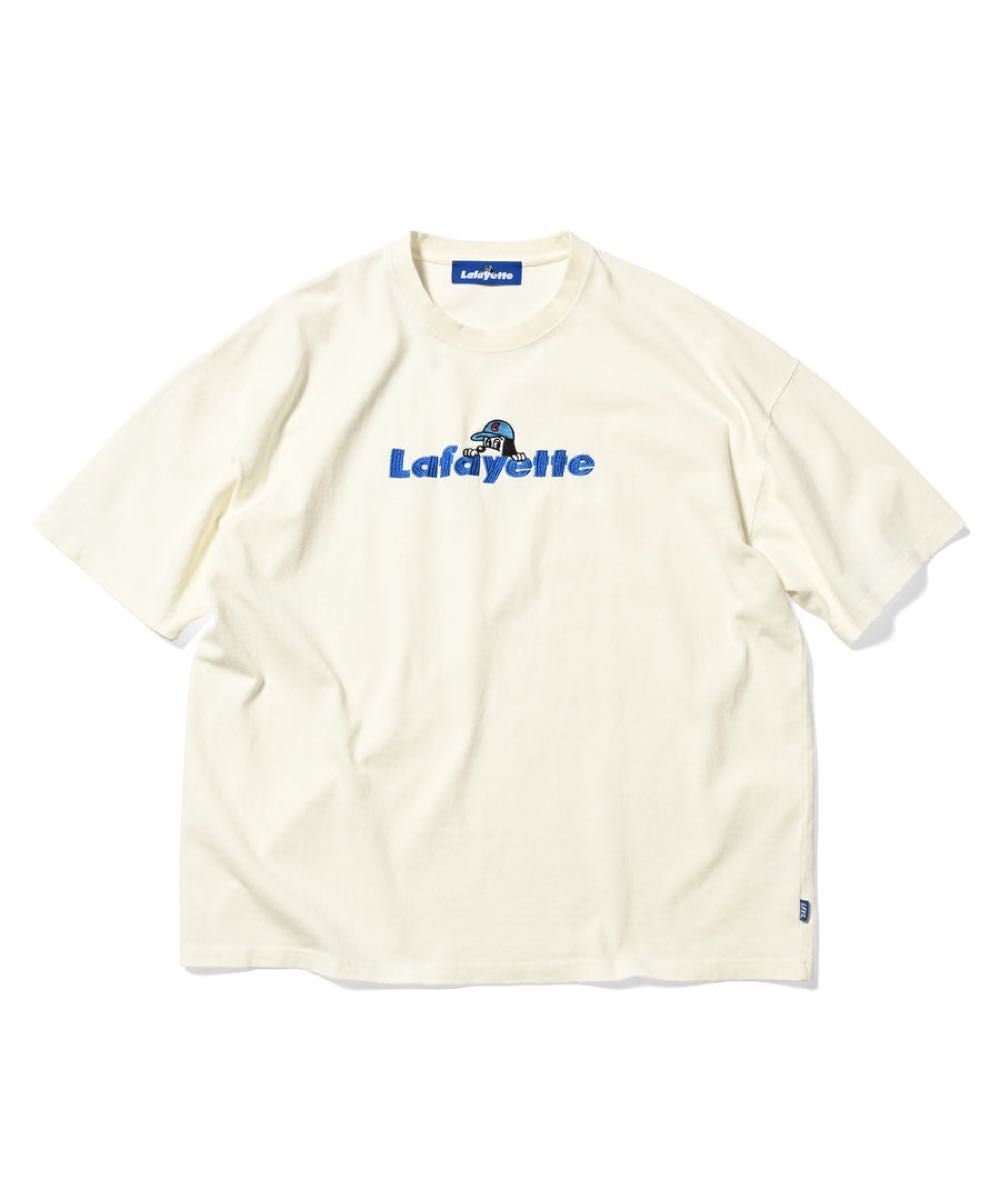 lafayette x CENTIMETER ラファイエット センチメーター コラボ Tシャツ 白 ホワイト ビッグシルエット