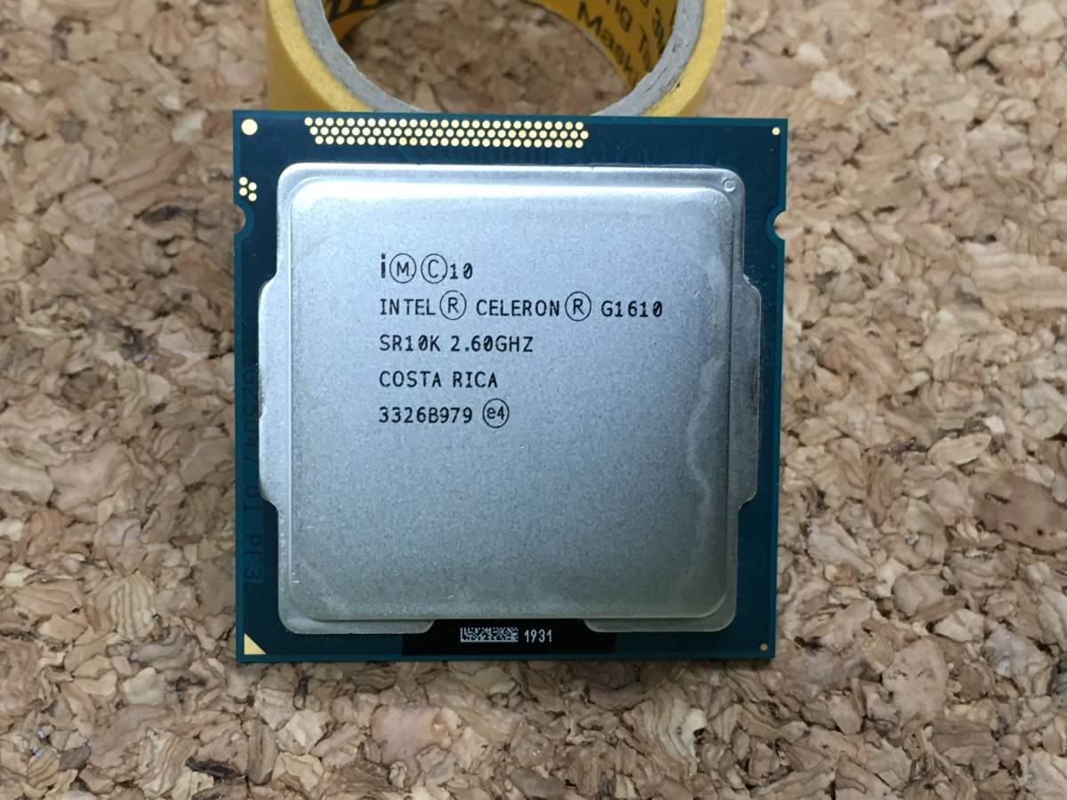 A13038)INTEL CPU CELERON G1610 SR10K 2.60GHZ used 