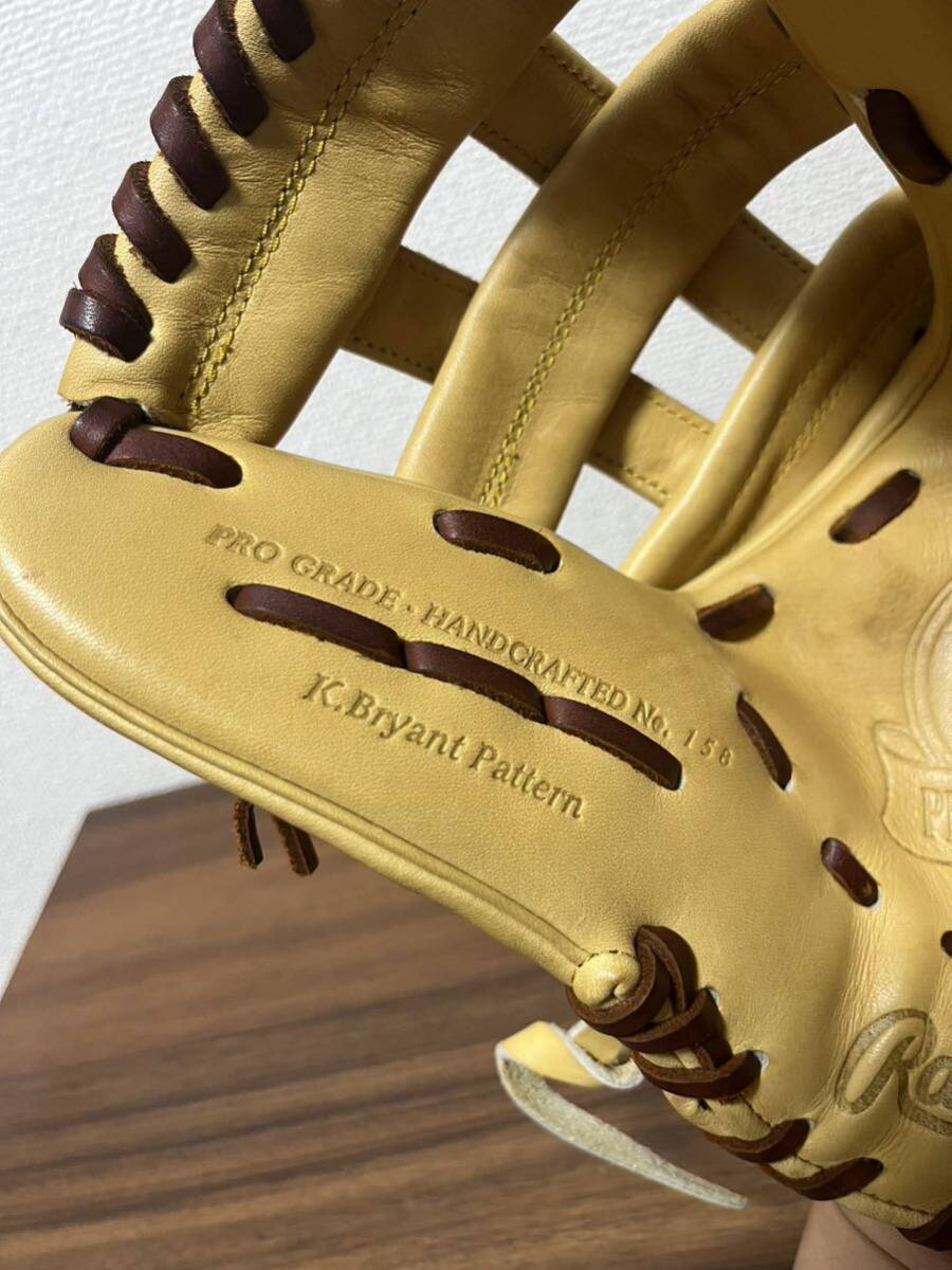 ローリングス　Rawlings 硬式 内野手用　プロプリファード　グローブ クリスブライアントモデル　ミズノプロ　サード　_画像7