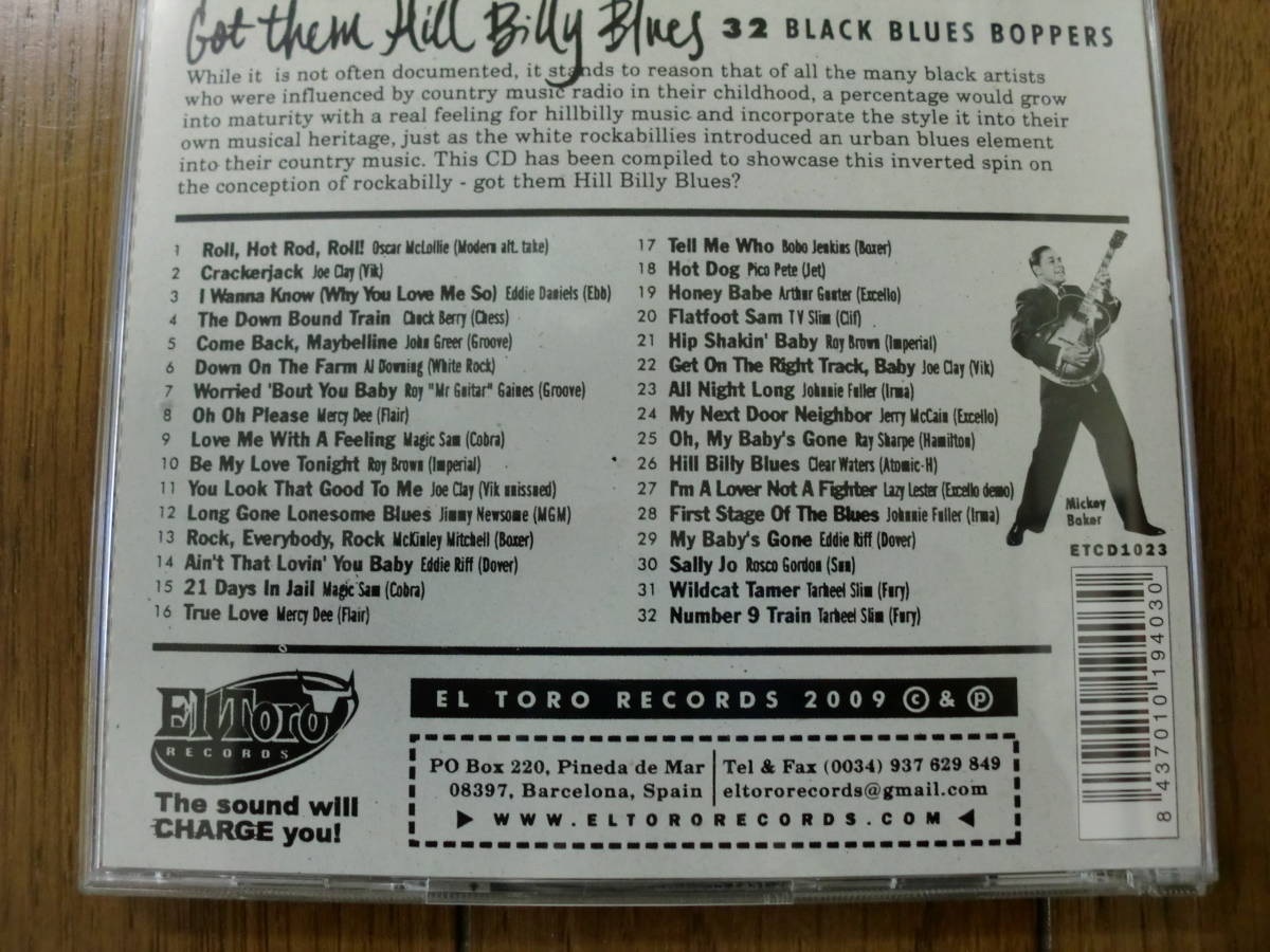 [CD]V.A. GOT THEM HILLBILLY BLUES 32 bending 2009 ELTORO RECORDShi ruby Lee * blues 