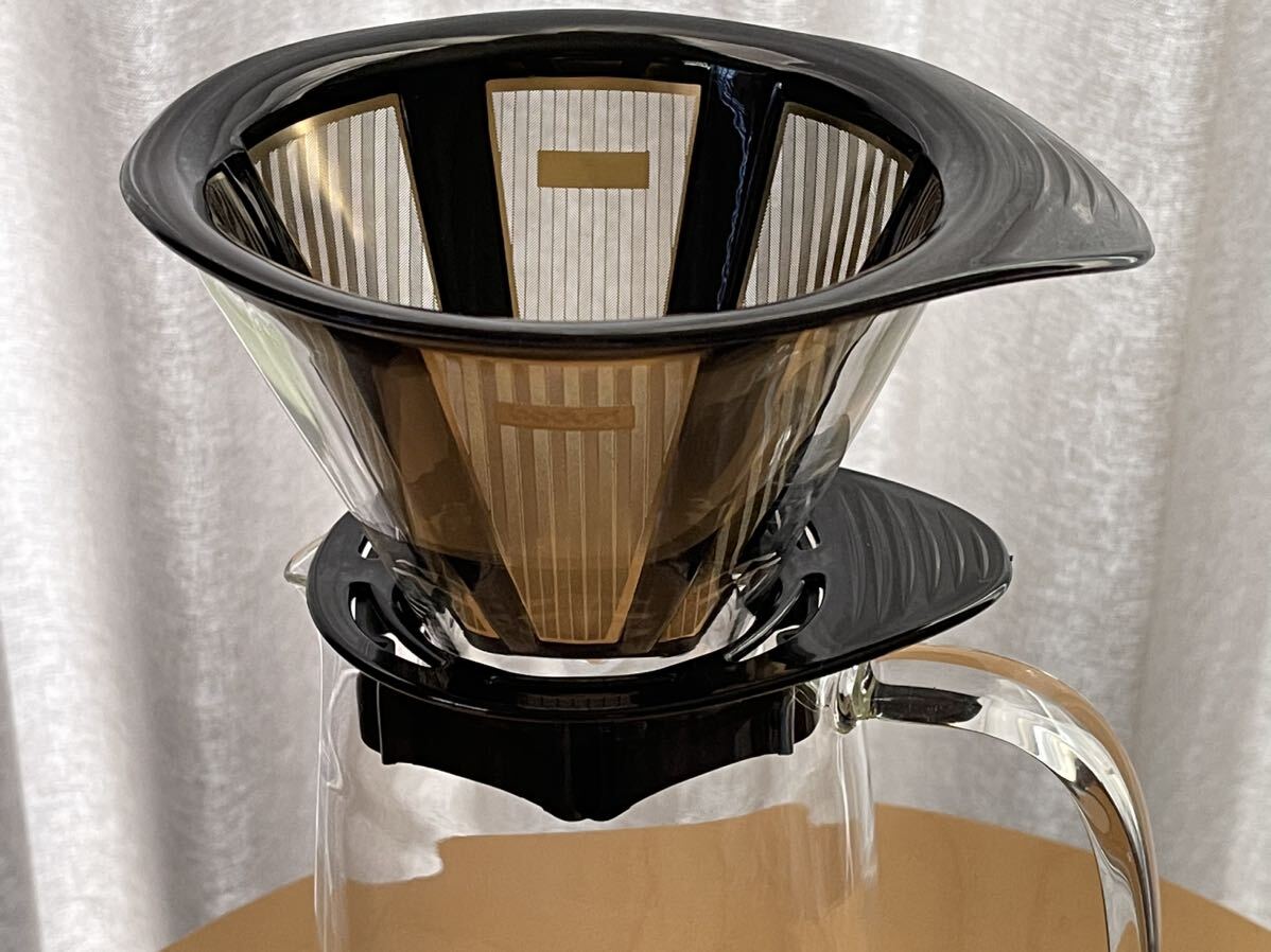 Bodum DRIPPER Coffee Maker Gold Tone Filter 1.0L 生産中止 希少 ボダム ゴールドフィルター コーヒーメーカー コーヒーオイルの画像7