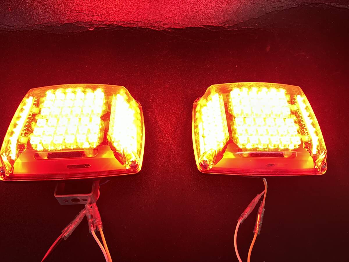 大阪サイレン LED 警光灯 LF-11D-1 シガライターハーネス付き 赤灯 警察 消防の画像3