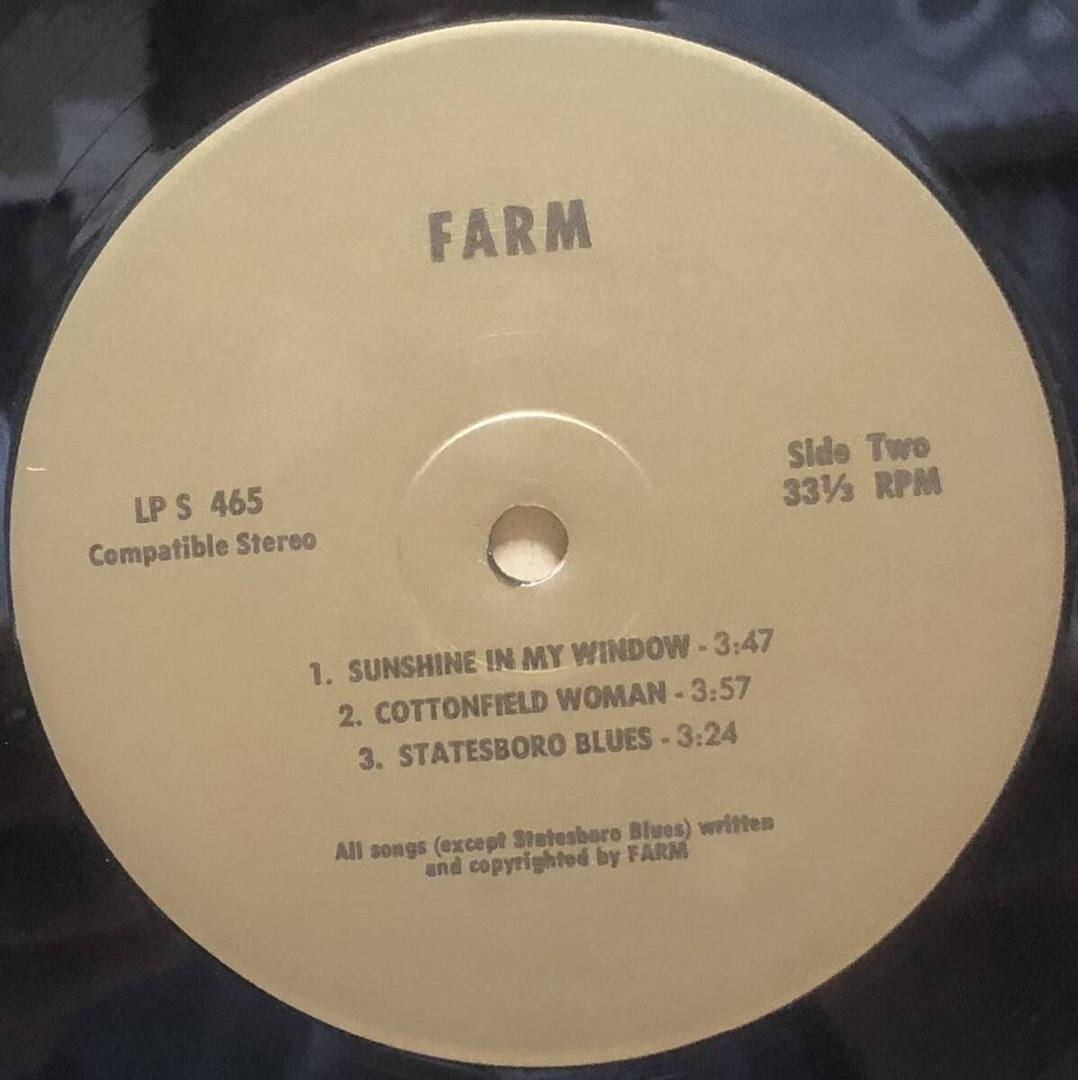 マイナーUSハード名作 USオリジナル盤 Farm / sameの画像4