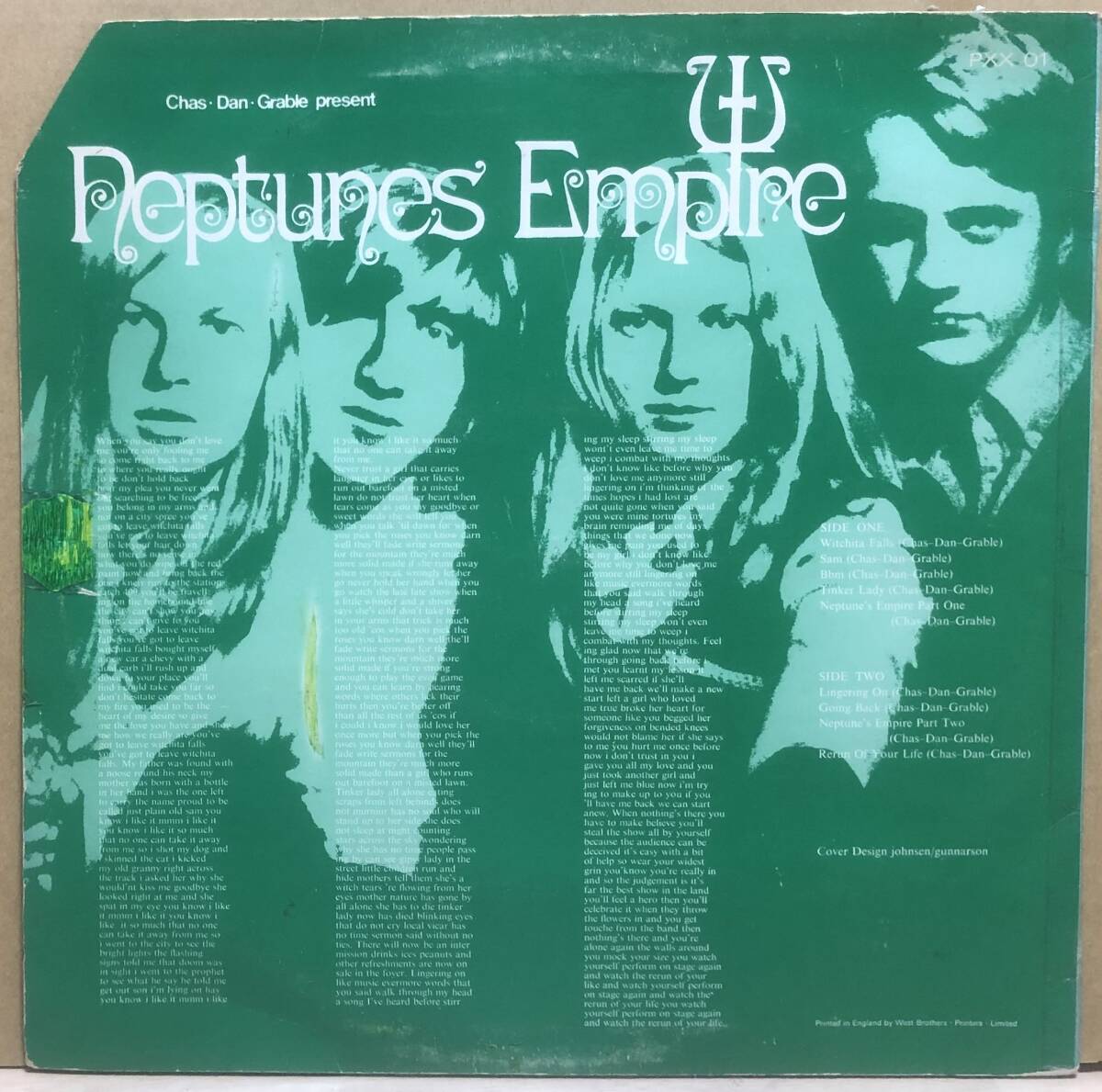 北欧プログレ UKオリジナル盤 Neptunes Empire / sameの画像2