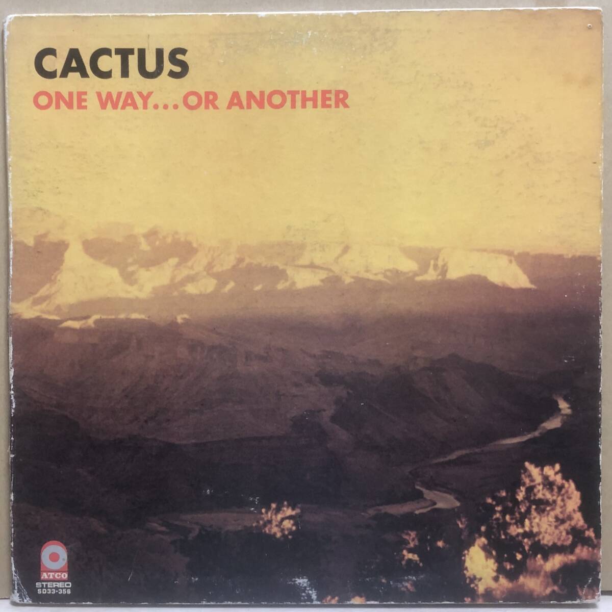 USハード USオリジナル盤 Cactus / One Way.. Or Anotherの画像1