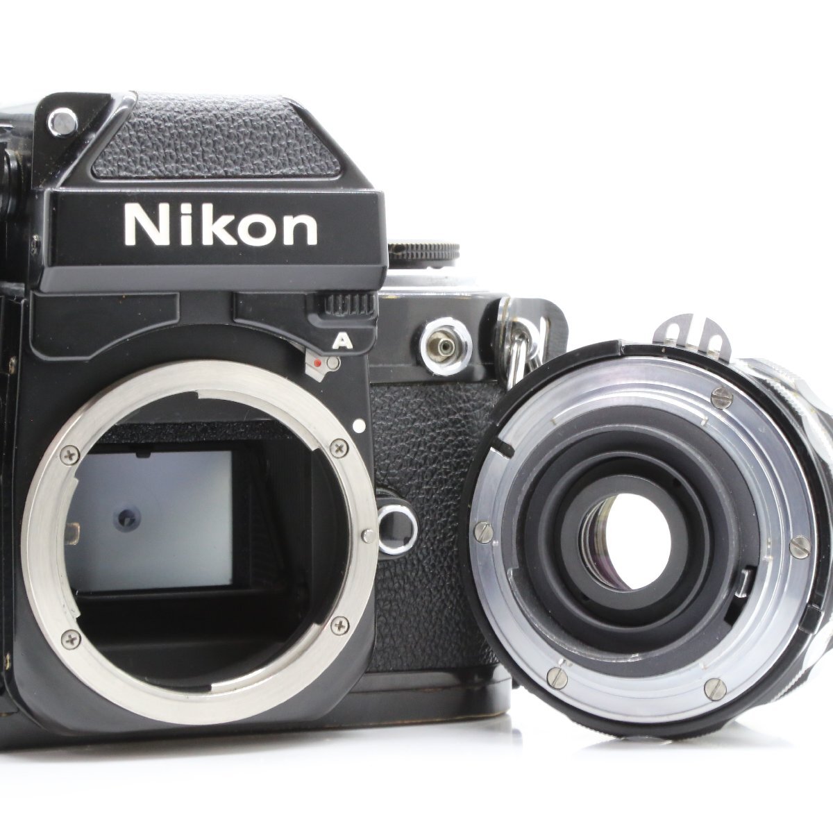 良品 実写テスト済 Nikon F2 フォトミックA DP-11 ブラック 773万台 一眼レフフィルムカメラ Nikkor Ai改 NIKKOR-S 35mm f2.8 広角 マニュの画像8