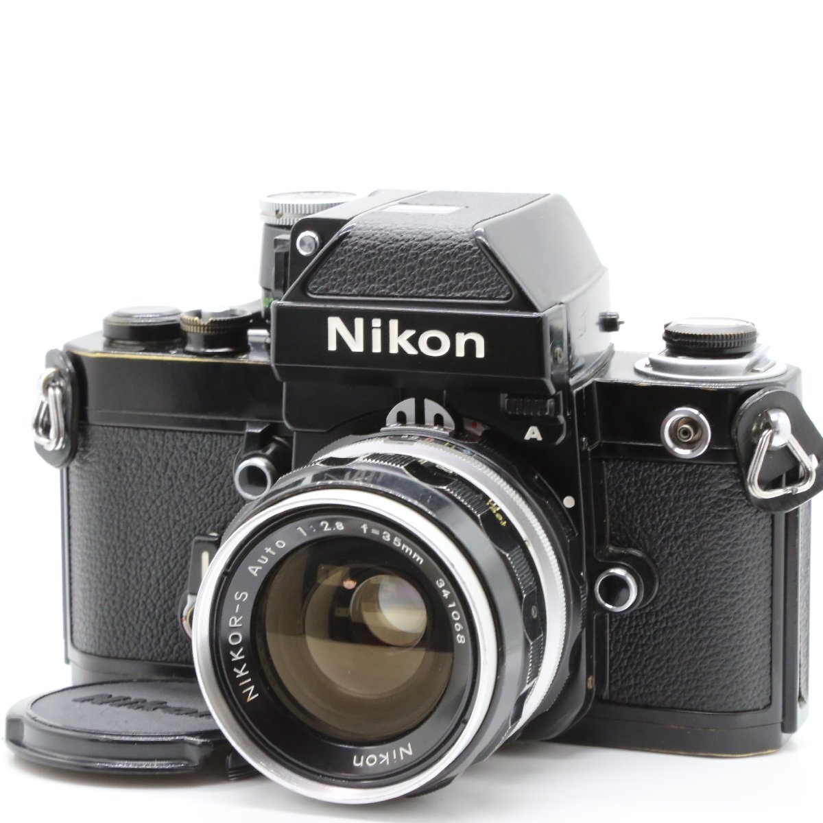 良品 実写テスト済 Nikon F2 フォトミックA DP-11 ブラック 773万台 一眼レフフィルムカメラ Nikkor Ai改 NIKKOR-S 35mm f2.8 広角 マニュの画像1