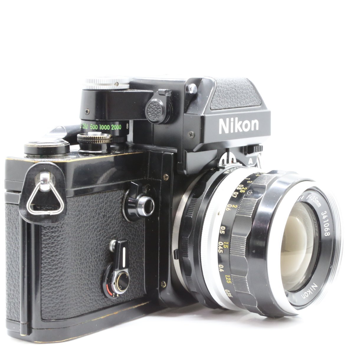 良品 実写テスト済 Nikon F2 フォトミックA DP-11 ブラック 773万台 一眼レフフィルムカメラ Nikkor Ai改 NIKKOR-S 35mm f2.8 広角 マニュの画像3