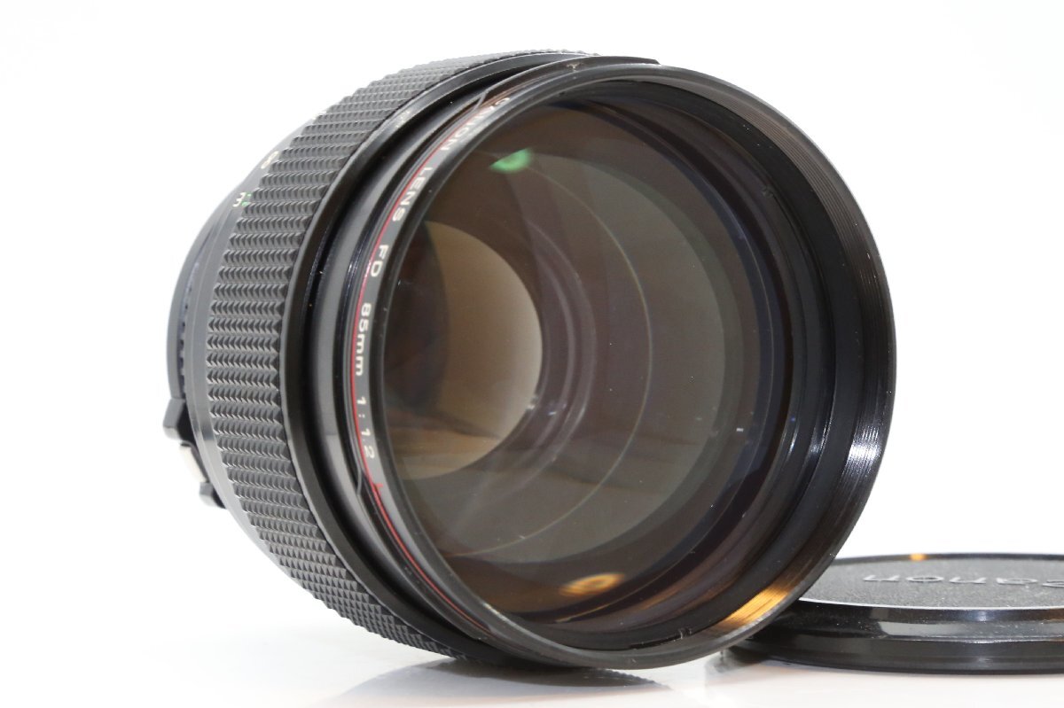 Canon New FD NFD 85mm f1.2 L 赤鉢巻き ポートレート 単焦点 プライム マニュアル オールドレンズの画像8